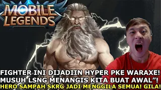 FIGHTER INI DIJADIIN HYPER PAKE WAR AXE HARAM BANGET SUMPAH! MUSUH LSNG NANGIS SEMUANYA!