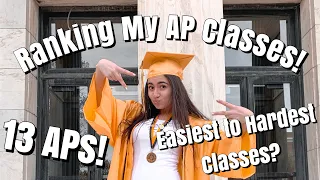 Ranking My 13 AP Classes || Cecile S