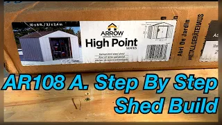ARROW High Point AR108 A. Step By Step Assembly Instructions