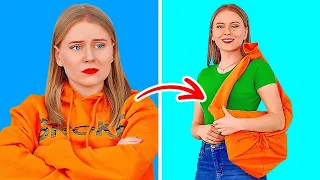 TRUQUES E DICAS BRILHANTES DE MODA || Macetes Legais Para Garotas E Ideias Para Customizar Roupas