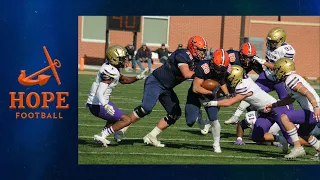 Hope vs. Adrian | Football 10.1.22 | NCAA D3 Football | MIAA Football