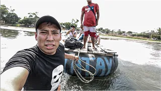 Asi Cruze la FRONTERA por un RÍO 🇲🇽 | Yulay