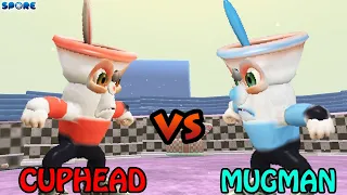 Cuphead vs Mugman | Cartoon Arena [S3E13] | SPORE