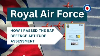 Tips & Advice On How To Pass The Royal Air Force DAA - My RAF Application Process