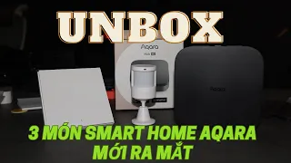 Vừa mượn được mấy món smarthome mới ra mắt của aqara, unbox cho anh em xem, video review sẽ có sớm.