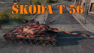 World of Tanks Škoda T 56 - 8 Kills 8,4K Damage