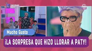 ¡La sorpresa que hizo llorar a la tía Paty! - Mucho gusto 2017