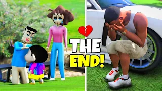 Shinchan Meet MOM and DAD | SHINCHAN leaves Franklin Home in GTA 5