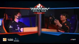 Knee VS Chikurin - Losers Top 8 - TheMIXUP2019 - Tekken World Tour Masters in France