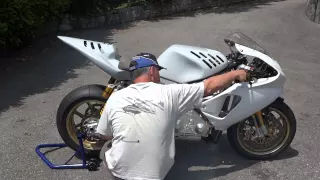 700 cc 2 strokes 3cylindre Mise en route 1 juin 2014