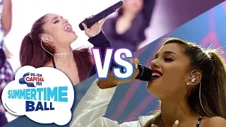 Ariana Grande Summertime Ball 2015 vs 2016! (LIVE BATTLE)