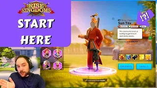 Beginner Guide: Work on these commanders first | Rise of Kingdoms