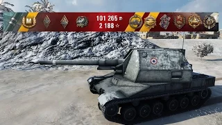 WoT Bat.-Chatillon 155 58 | 10 kills | 1 vs 5 - Airfield