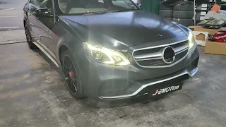 MERCEDES BENZ W212 CONVERT TO FACELIFT AMG E63 FULL BODY PARTS (J-EMOTION DESIGN)