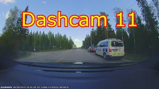 Liikenteessä sattuu ja tapahtuu osa 11 (dashcam finland)
