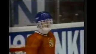 1985 World Junior Hockey Championships - Canada vs. Czechoslovakia - Full Game Helsinki, Finland