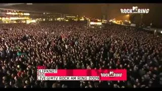 slipknot live rock am ring 2009  Intro -(sic)-Eyeless (HD)parte1