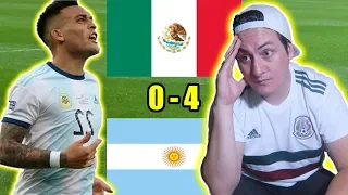 ¡GOLEADOS Y HUMILLADOS! Reacciones México 0-4 Argentina