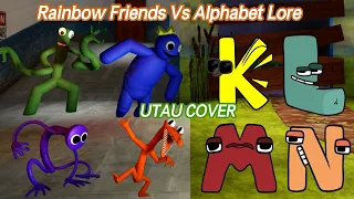 Alphabet Lore Vs ROBLOX Rainbow Friends Sings Friends To Your End | Rainbow Friends x Alphabet KLMN