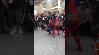 (Deadpool) (clone) (Spider-Man) dance MUST SEE !!!