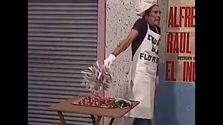 el Chavo del 8 vendiendo churros completo