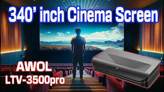 Create a Real Cinema Theater with AWOL Vision LTV-3500pro