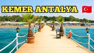 Walking Tour Of The Beautiful Coastal Town Of KEMER 🇹🇷