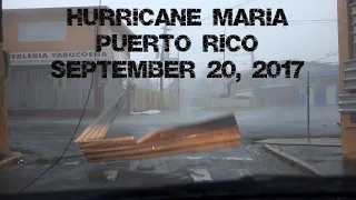 Hurricane Maria Yabucoa, Puerto Rico CAT 4 September 20, 2017