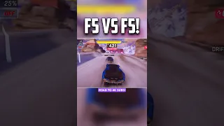 Pro F5 Player vs Noob F5 Player #shorts #asphalt9legends #venomf5 #f5 #frozenroute #hennessey #a9