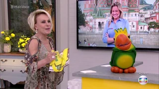 Fernanda Gentil é chamada de sapatão por Ana Maria Braga AO VIVO na Globo