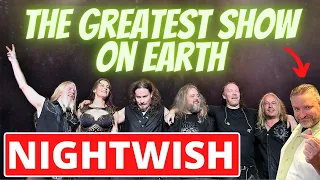 American's First Time Reaction to NIGHTWISH - The Greatest Show on Earth (with Richard Dawkins) Live