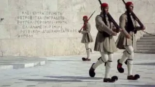 cambio de guardia en sintagma atenas grecia