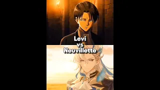 Levi Ackerman vs Neuvillette - Attack on Titan x Genshin Impact Lore