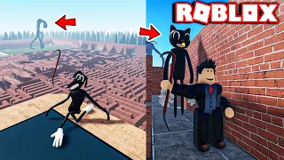 GARRY'S MOD TREVOR HENDERSON CREATURES MAZE RUN IN ROBLOX