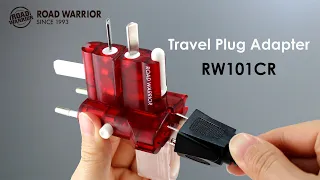 ROAD WARRIOR Travel Adapter - Go!Con Alpha RW101CR designed in Japan