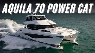 $5+ Million Aquila 70' Power Catamaran