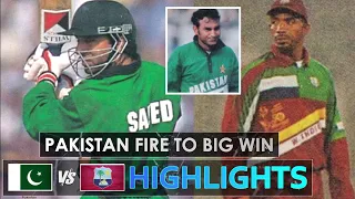 Saeed Anwar and Aamer Sohail fire Pakistan to big win against West Indies | Golden Jubilee Cup 1997