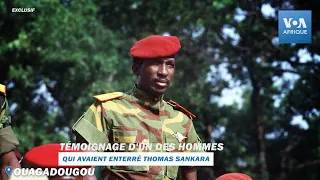 Exclusif: témoignage d'un des hommes qui avaient enterré Thomas Sankara
