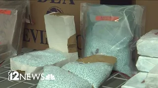 Inside the DEA drug vault that stores fentanyl pills seized in Arizona