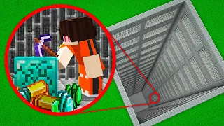 FIQUEI RICO APENAS MINERANDO NUMA PRISÃO DO MINECRAFT