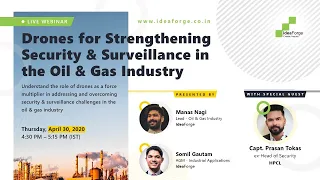 [WEBINAR] Drones for Strengthening Security & Surveillance in the Oil & Gas Industry