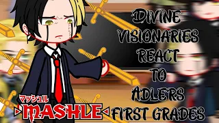 Divine visionaries react to Adler House || Mash Burnedead || Mashle react