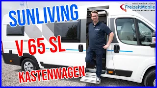 Sunliving V65 SL Modell 2021 - Schöner Kastenwagen mit großen Einzelbetten