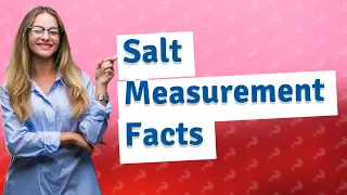 How many mg in 1 tsp salt?