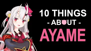 [ENG] 10 Things I Thought Of Nakiri Ayame Of Hololive