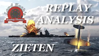 Zieten Tier 8 German Battleship Land of Fire South Spawn #WorldofWarships