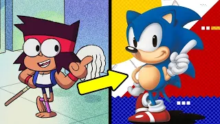 35 REFERENCIAS a SONIC en OK K.O.! Seamos Héroes (Cameos, Referencias, Easter Eggs)