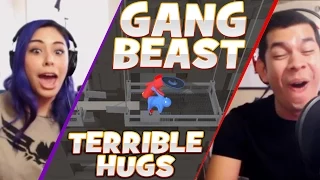 "TERRIBLE HUGS" Gang Beast - Husband vs Wife