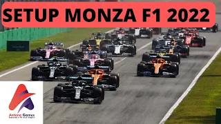 F1 2022, SETUP MONZA "ITÁLIA". ESTRATÉGIA DE PNEUS E TRAÇADO IDEAL DA PISTA.