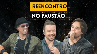 KLB se emociona no Faustão e se declara para apresentador: "Nosso paizão da TV"